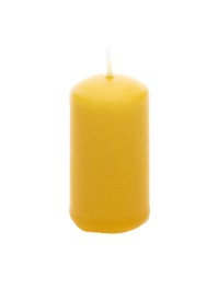 MUSTARD PILLAR CANDLE 4CM X 6CM