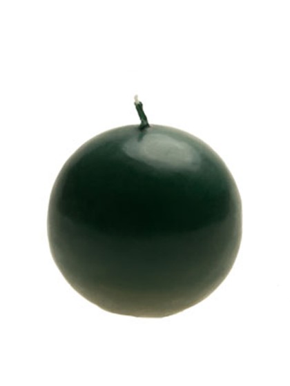 KERZE KUGEL GRÜN DSCHUNGEL DIA 6CM
