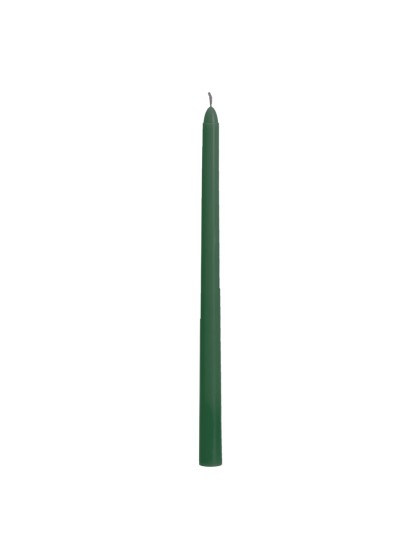 SET 2 BOUGIES FLAMBEAU VERT JUNGLE 30CM