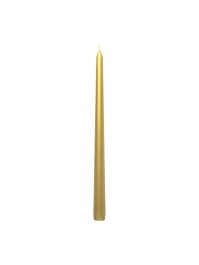 SET 2 FACKELKERZEN GOLD METALL 30CM