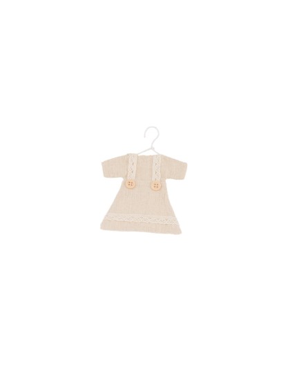 SET 4 ROBES LIN A SUSPENDRE 10CM X 13CM