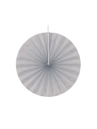 SET 4 FÄCHER GRAU DIA 40CM