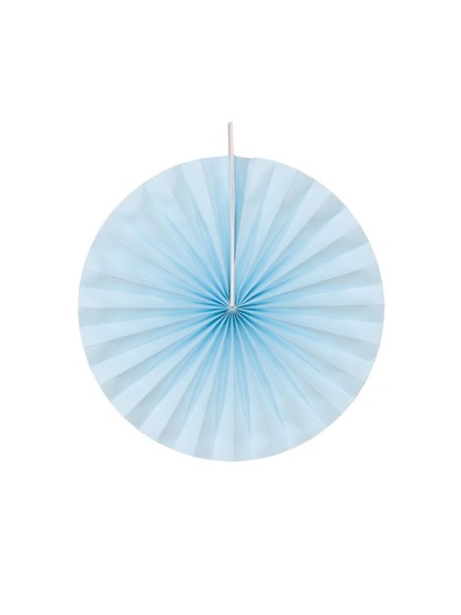 SET 4 FÄCHER BLAU PASTELL DIA 40CM