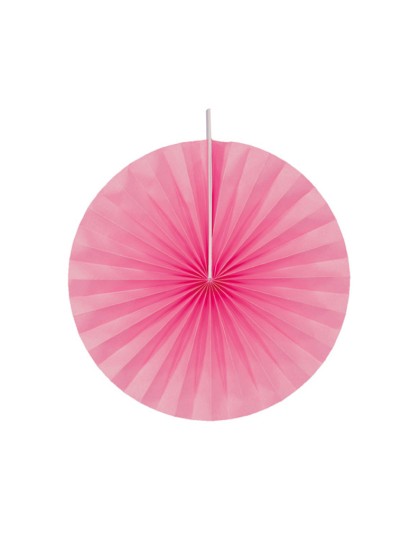 SET OF 4 DARK PINK FANS DIA 40CM