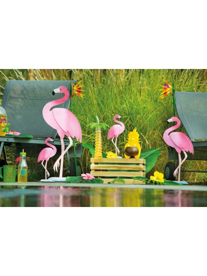 BEHÄLTER PALME MIT STROH DIA 8.8CM X 27CM