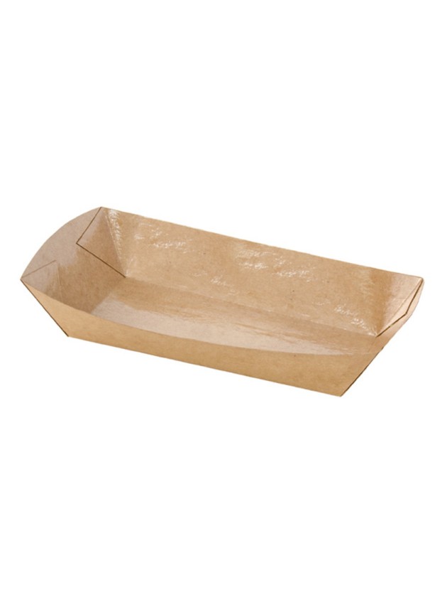 SET 8 KRAFTPAPIER-SCHALEN 250GSM 150ML 18.2CM X 7CM X 3.8CM 