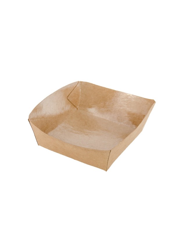 SET 8 KRAFTPAPIER-SCHALEN 250GSM 250ML 12.3CM X 11.3CM X 4.5CM 