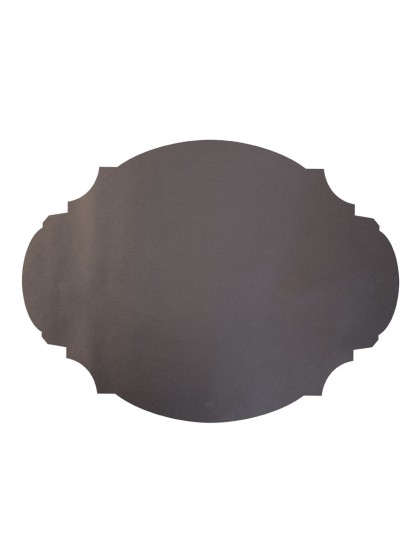12 TISCHSETS KRAFT SCHWARZ 80GSM 40CM X 30CM
