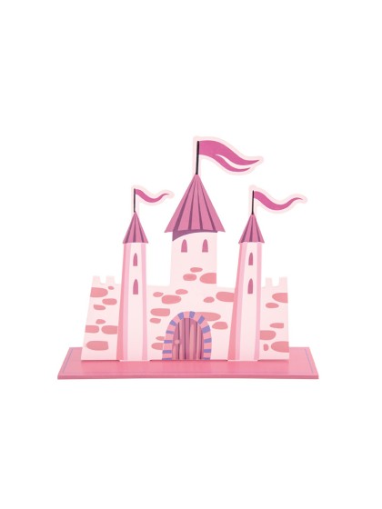 TISCHDEKORATION SCHLOSS PRINZESSIN 25CMX29CM