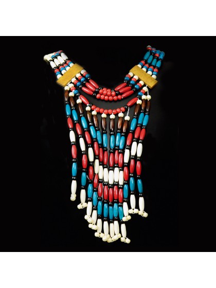 NECK-JEWELRY SHANIA WOODPEARLS 