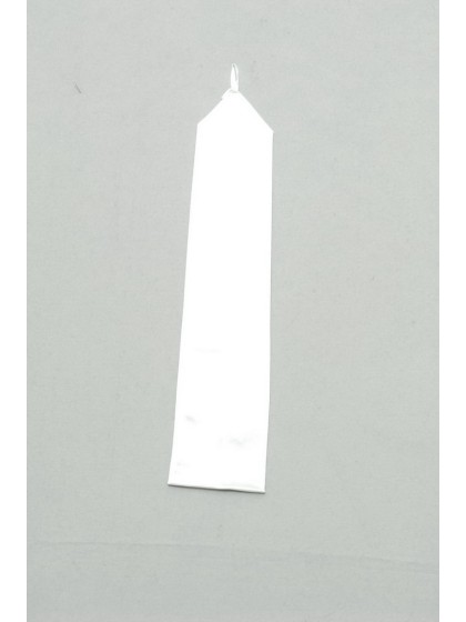 HANDSCHUHE SATIN OHNE FINGER WEISS 42CM