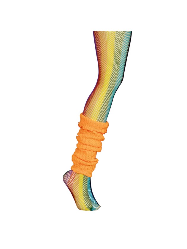 SURBOTTES TRICOTEES FLUO ORANGE TU