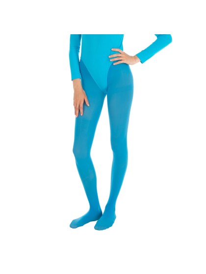 TIGHTS NON-TRANSPARENT 60DEN TURQUOISE S-M