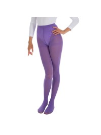 STRUMPFHOSE 60 DENIER LILA L-XL