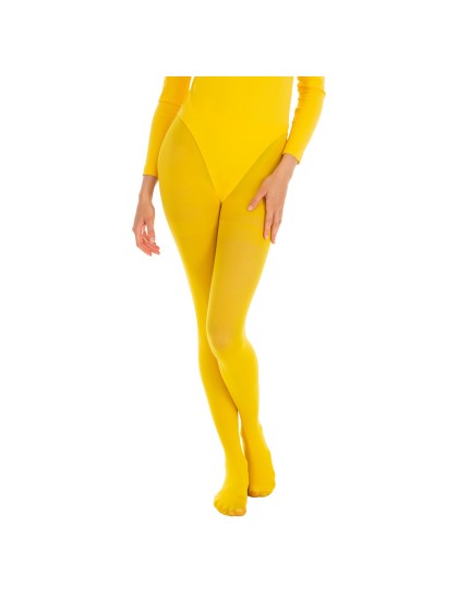 COLLANT 60 DENIER JAUNE XXL-XXXL