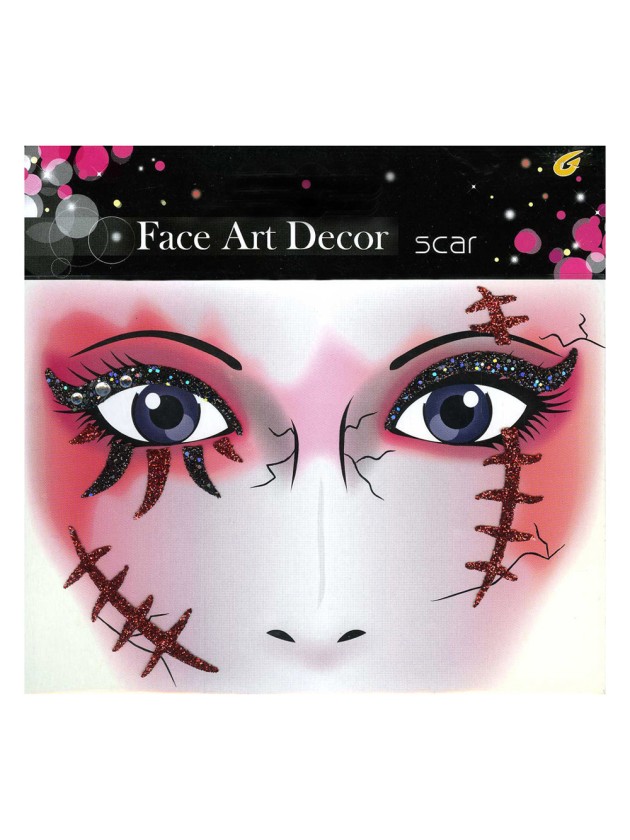 TATTOO HALLOWEEN SCARY 