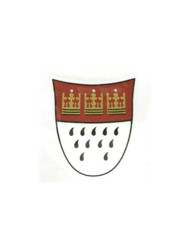 AUFKLEBER COLOGNE GROSS TEXTILE 