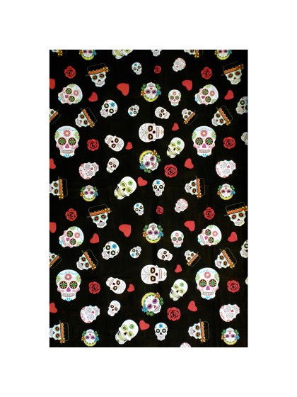 RIDEAU JOUR DE LA MORT 153CM X 80CM