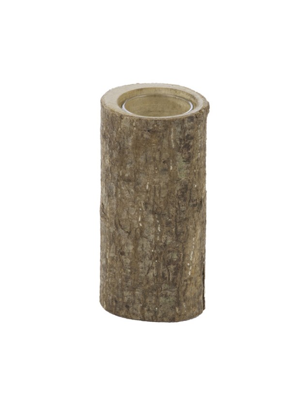 KERZENHALTER STAMM GLAS DIA 6/7CM X 14CM