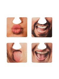 PHOTO-BOOTH-SET 4 TEILE 