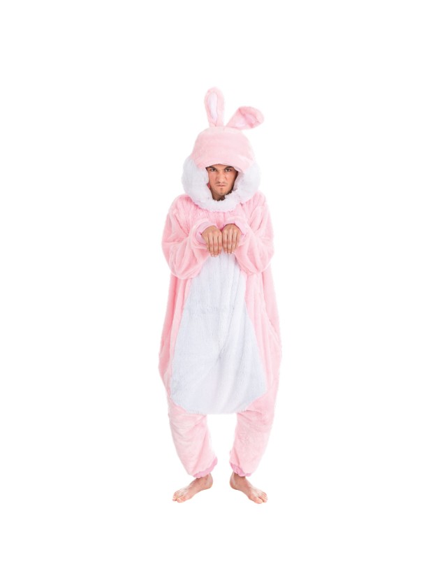 BIG LAPIN ROSE 180CM