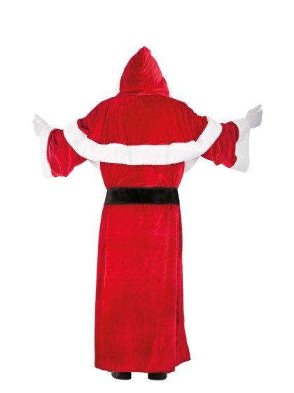 DELUXE VELVET EUROPEAN SANTA CLAUS 2 PIECES 