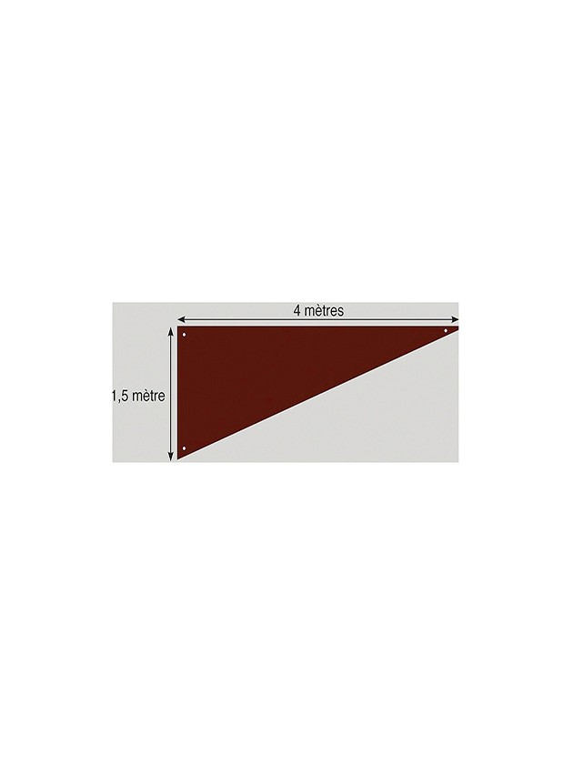 DEKOSTOFF TRIANGLE SCHOKOLADE 