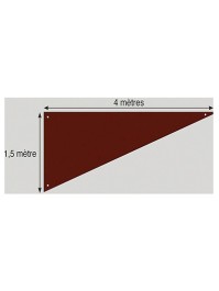 DEKOSTOFF TRIANGLE SCHOKOLADE 