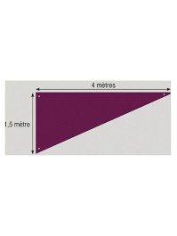 DEKOSTOFF TRIANGLE PFLAUME 