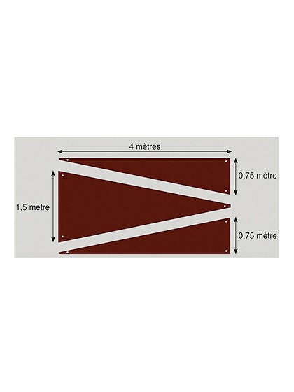 SET 3 TENTURES TRIANGLE CHOCOLAT 