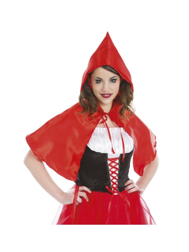 CAPE DE CHAPERON ROUGE TU - 75CM