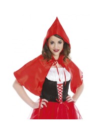 CAPE DE CHAPERON ROUGE TU - 75CM