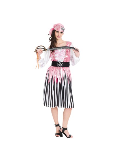 PINK PIRAT 3 TEILE M