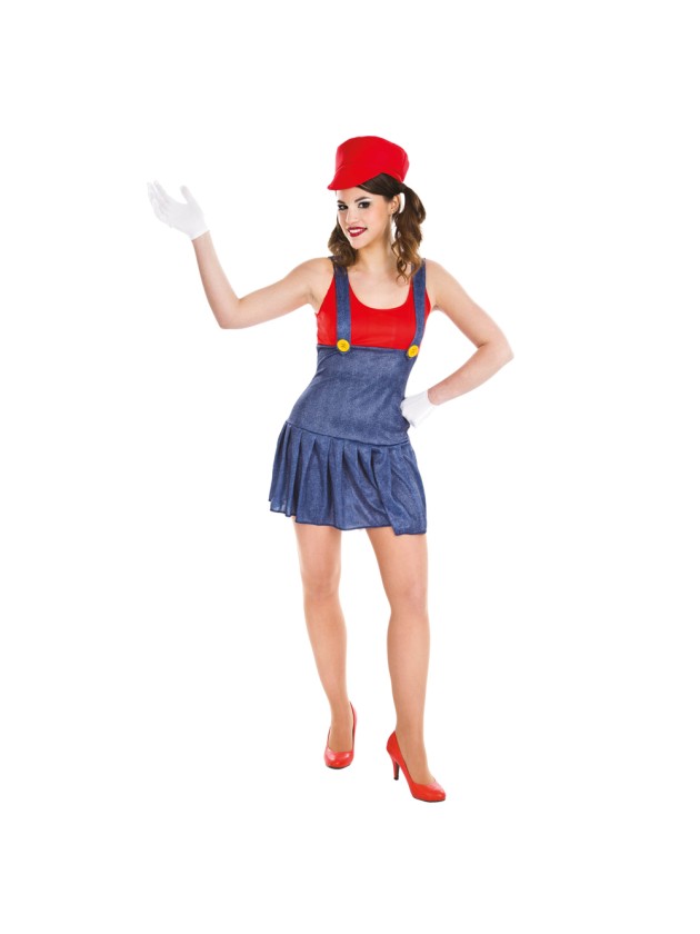 MISS KLEMPNER ROT 2 TEILE M