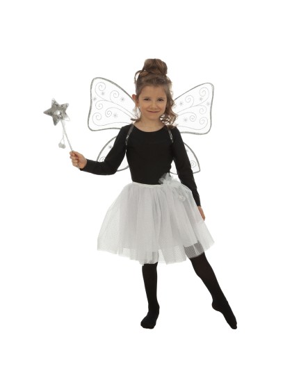 SILVER FAIRY SET 3 PIECES ONE SIZE