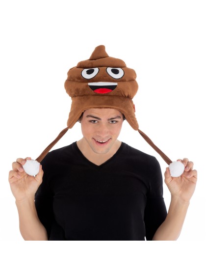 EMOJI POOP HAT ONE SIZE
