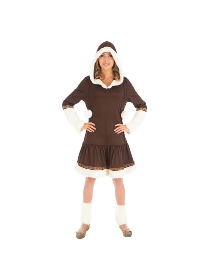 ROBE CAPUCHE INUIT 2 PIECES XS