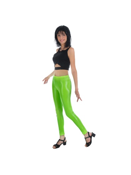 LEGGING FLUO VERT S-M