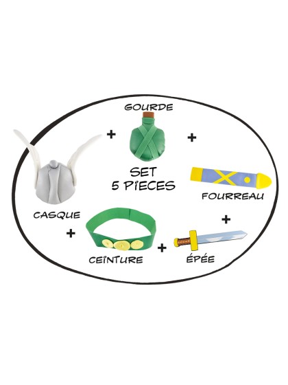 SET ASTERIX 5 PIECES - CHILD - ASTERIX® 