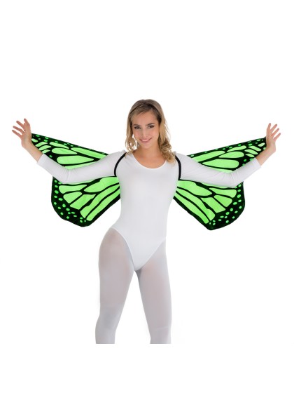 AILES PAPILLON VERT ADULTE TU