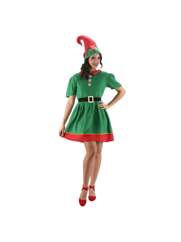 GREEN/RED ELFIN 2 PIECES S