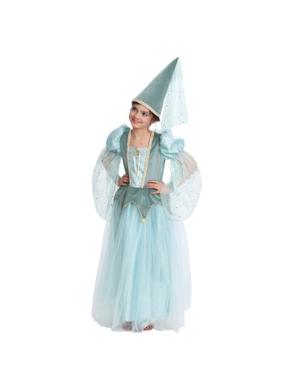 PRINZESSIN ADELIA BLAU LUXUS 2 TEILE 104CM