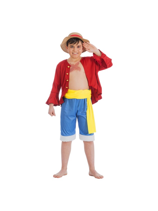 LUFFY 4 TEILE - ONE PIECE © 140CM