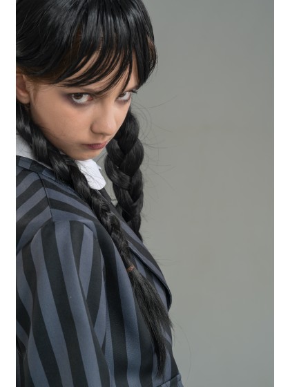 WEDNESDAY © SCHOOL UNIFORM BLACK / GREY 3 PIECES 140CM