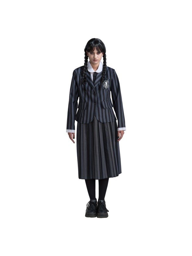 UNIFORME SCHWARZ / GRAU 3 TEILE MITTWOCH - WEDNESDAY © L