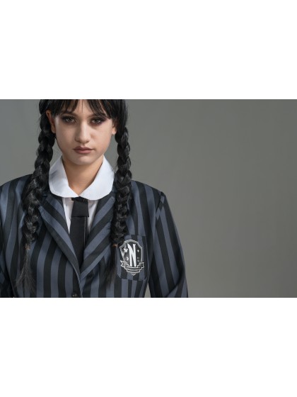 UNIFORME NOIR / GRIS 3 PIECES MERCREDI - WEDNESDAY © L