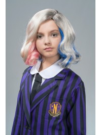 WEDNESDAY © SCHOOL UNIFORM BLACK / VIOLET 3 PIECES 140CM