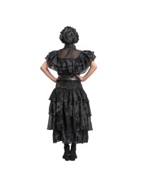 ROBE DE BAL NOIRE MERCREDI - WEDNESDAY © 140CM