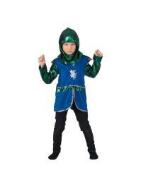 RITTER DRACHE BLAU 2 TEILE 116CM