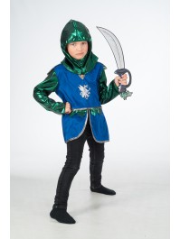 RITTER DRACHE BLAU 2 TEILE 128CM